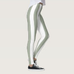 White Stripe Pattern Leggings<br><div class="desc">A simple white stripe pattern.</div>