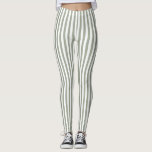 White Stripe Pattern Leggings<br><div class="desc">A simple white stripe pattern.</div>