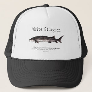 White Sturgeon Titled items Trucker Hat