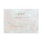White Subtle Glitter Bokeh Wedding RSVP Card