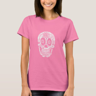 White Sugar Skull T-Shirt