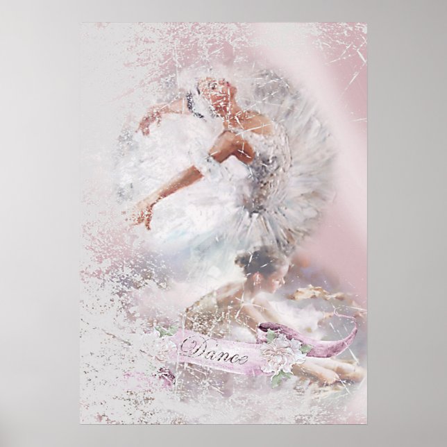 White Swan and Friend Poster (Front)