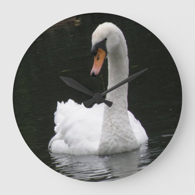White Swan Clock (Front)