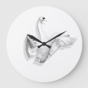 White Swan - clock