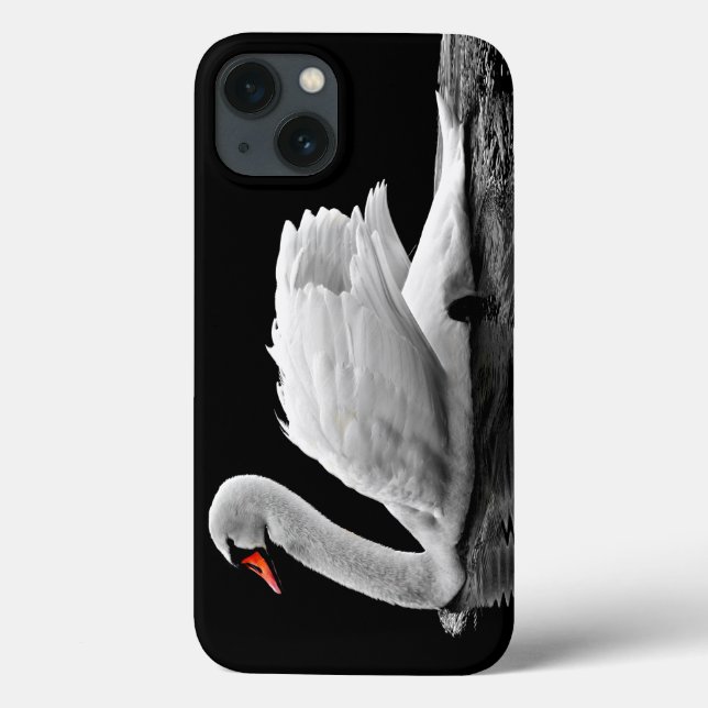 White Swan on Lake Case-Mate iPhone Case (Back)