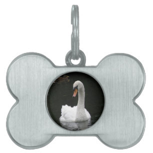White Swan Pet Tag