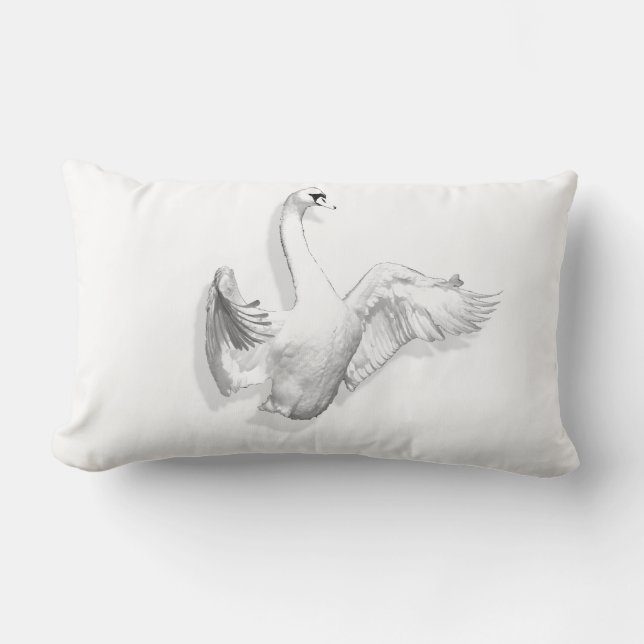 White Swan - pillow (Front)