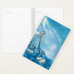 White Swans And Angel Planner