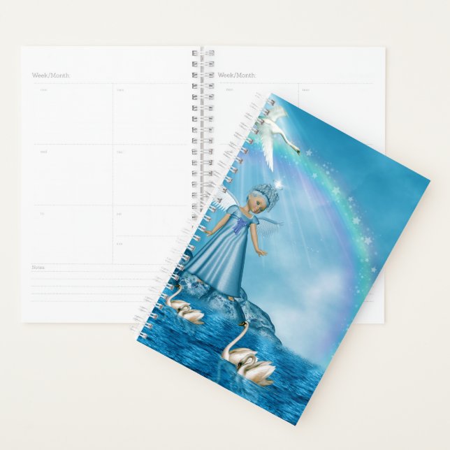 White Swans And Angel Planner (Display)