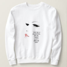 WHITE SWEATSHIRT (WOMEN)