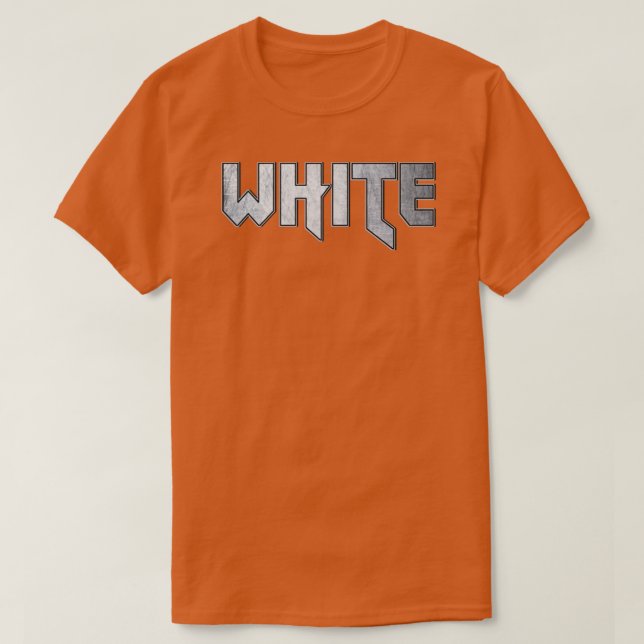 White T-Shirt (Design Front)