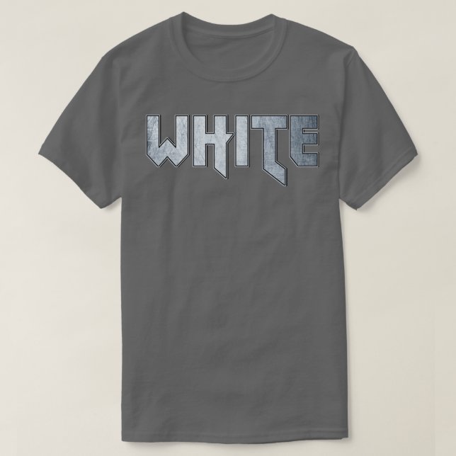 White T-Shirt (Design Front)