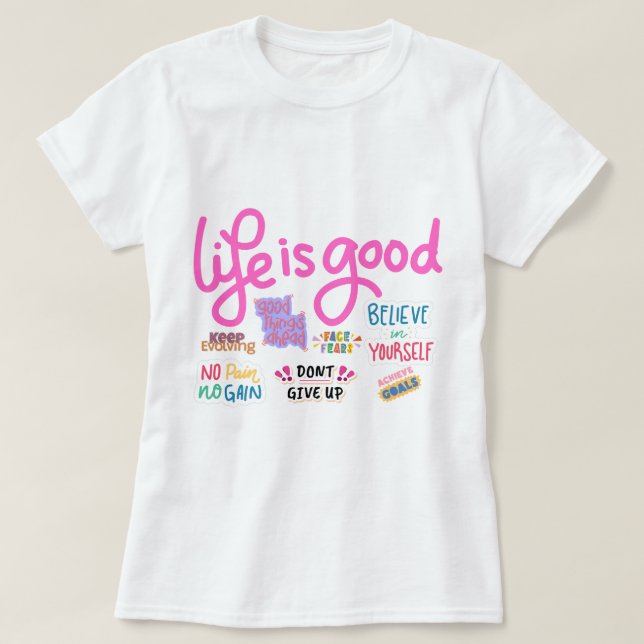 White T-shirt for Women (Design Front)