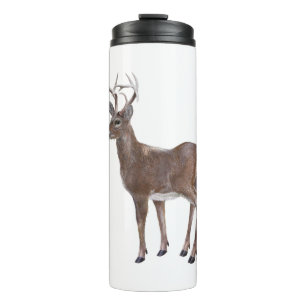 White Tail Deer Buck Thermal Tumbler