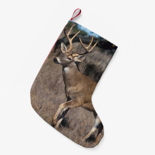 White Tail Deer Small Christmas Stocking