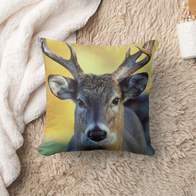 White-Tailed Deer | Autumn Cushion (Blanket)
