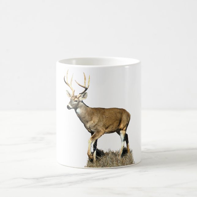 White Tailed Deer Buck Magic Mug (Center)