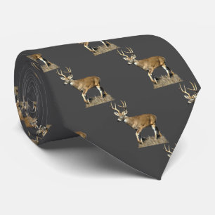 White Tailed Deer Buck Neck Tie