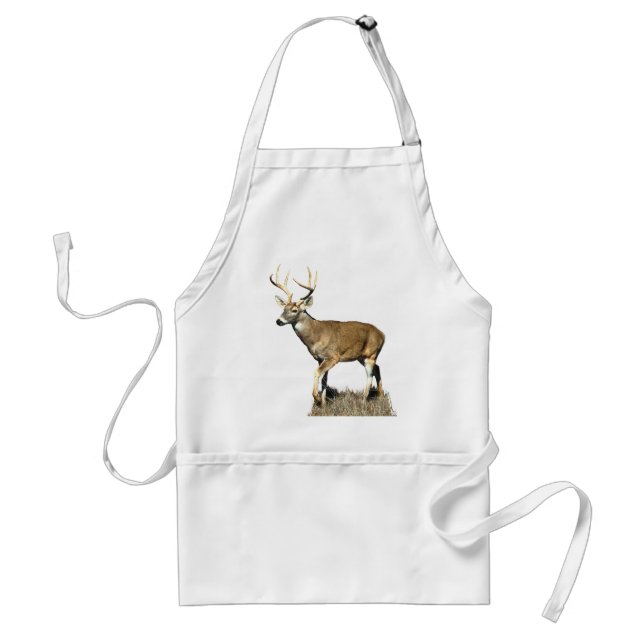 White Tailed Deer Buck Standard Apron (Front)