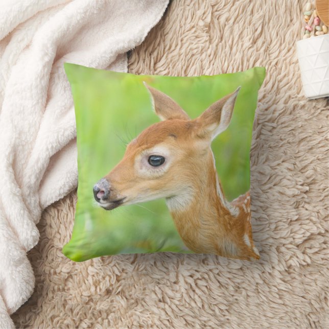 White-Tailed Deer Fawn | Minnesota Cushion (Blanket)