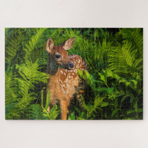 White-tailed Deer Fawn   Minnesota Jigsaw Puzzle