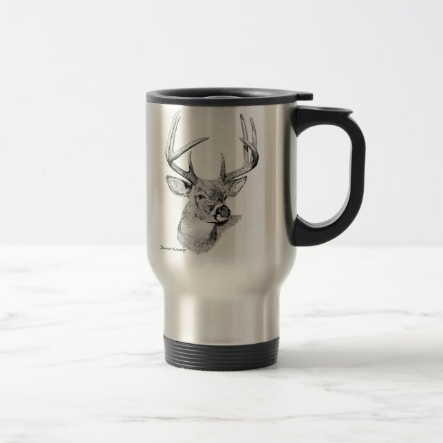 White-tailed Deer Mug (Right)