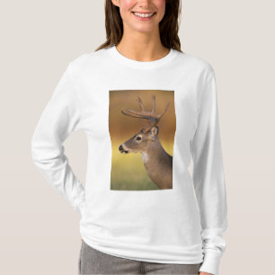 White-tailed Deer, Odocoileus virginianus, T-Shirt