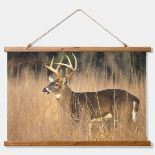 White-tailed Deer Smoky Mountains Tennessee Hanging Tapestry