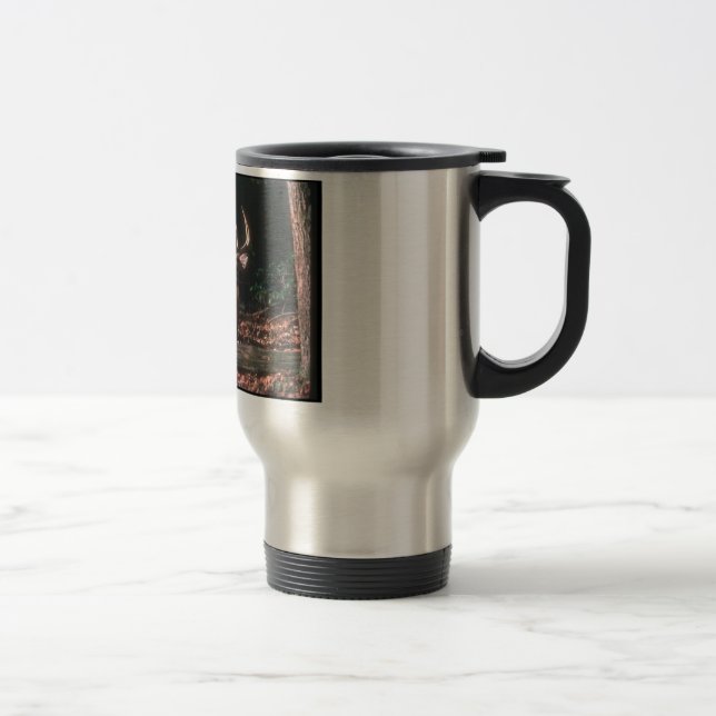 White Tailed Deer Travel MUG (Right)