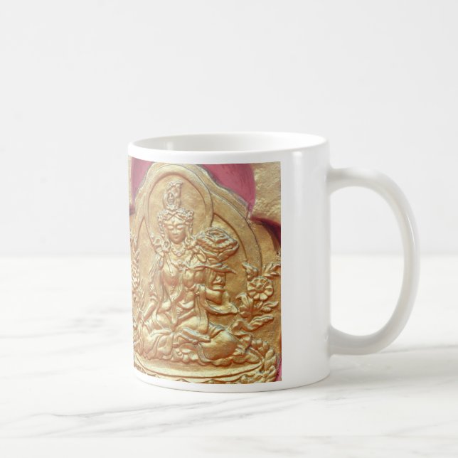 White Tara in gold mug (Right)