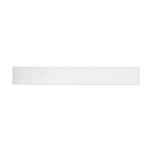White Template Wraparound Address Label