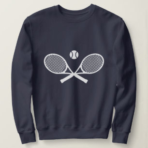 White Tennis Sweatshirt