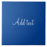 White text on blue background template tile<br><div class="desc">White script text on blue background. This is a template,  ready for you to personalise,  Add your own text.</div>