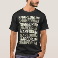 White Text Snare Drum Drums