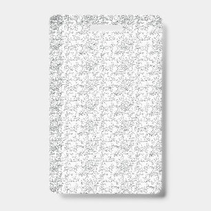 White textured background with subtle, interwoven, ID badge