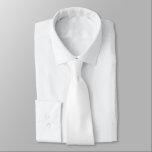 White  tie<br><div class="desc">White neck tie</div>
