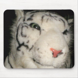 White Tiger 1 Mousepad