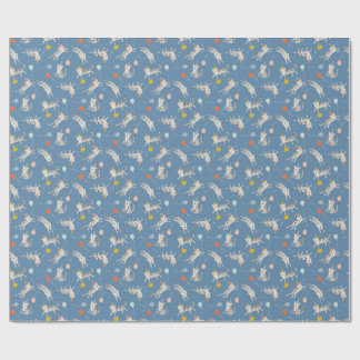 White Tiger Birthday Party Wrapping Paper