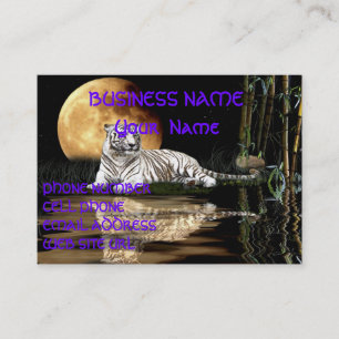 WHITE TIGER Business Card