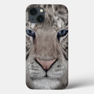 White Tiger iPhone 13 Case