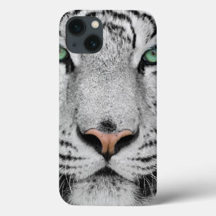 White Tiger iPhone 13 Case