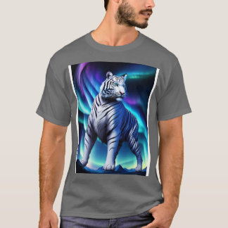 white tiger design 2 T-Shirt