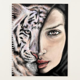 White Tiger Girl Planner