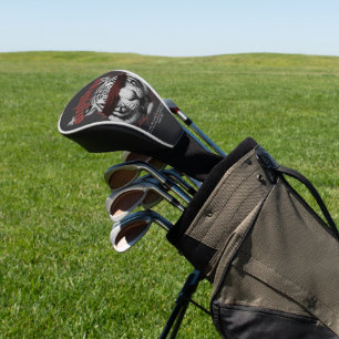 White Tiger Golf Head Cover: Fierce Custom Protect Cover