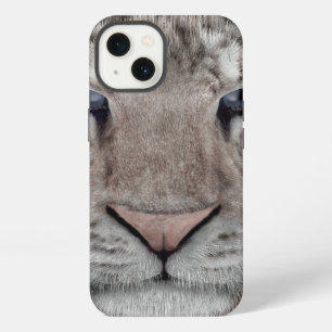 White Tiger Head Wildlife Aesthetic iPhone 13 Case