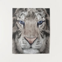 White Tiger Head Wildlife Aesthetic