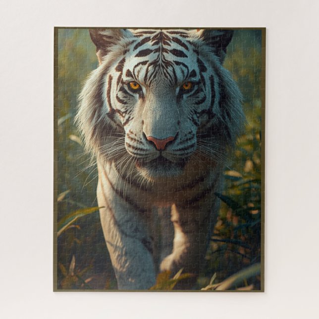 White tiger jigsaw puzzle (Vertical)