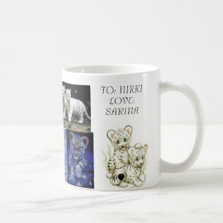 white tiger Mug