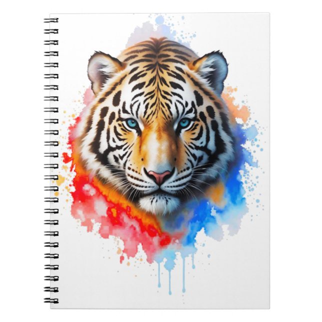 White Tiger Notebook (Front)