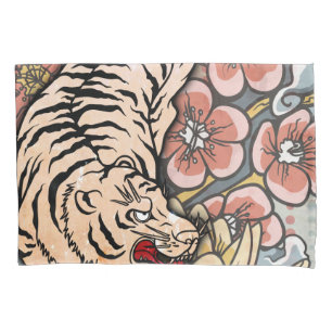 White Tiger Pillowcase